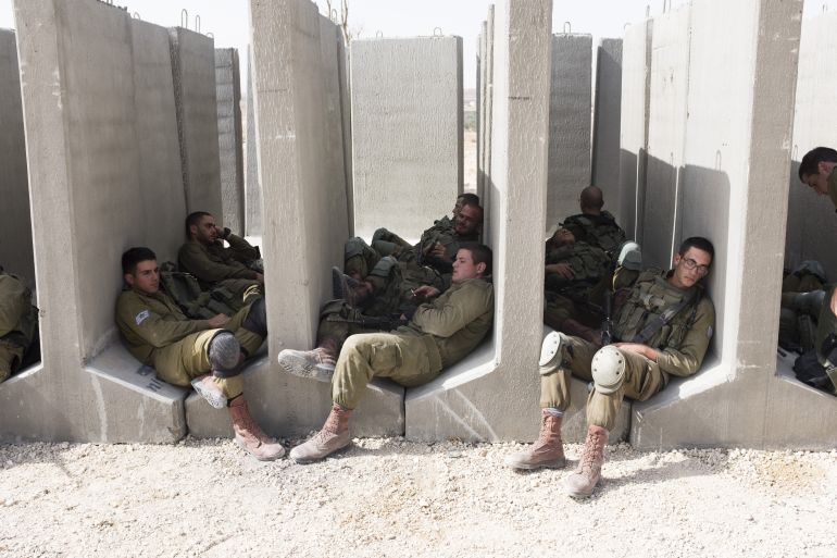 Israeli Army Hold Hamas War Exercise In Built Up Area