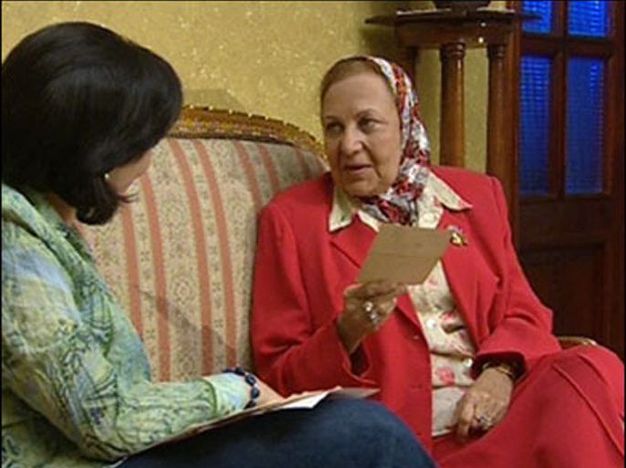 صورة عامة مع سامية التمتامي في برنامج رائدات