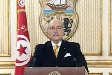 الرئيس التونسي المؤقت فؤاد المبزع