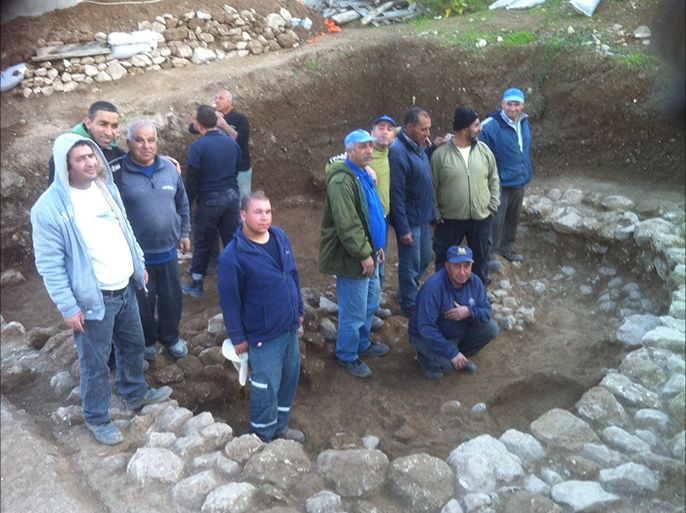 مواقع المكتشفات الأثرية في كفركنا(قانا الجليل) شمال فلسطين