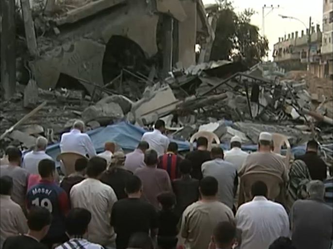 أجواء الحزن تخيم على غزة في أول أيام العيد