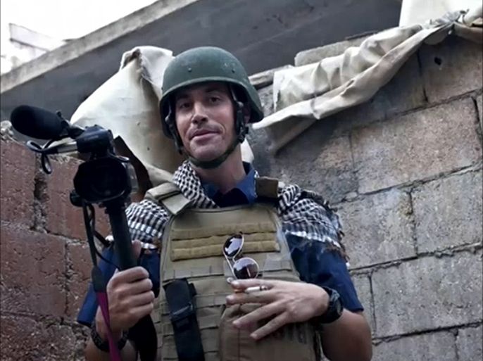الصحفي الأميركي المقتول جبمس فولي James Foley