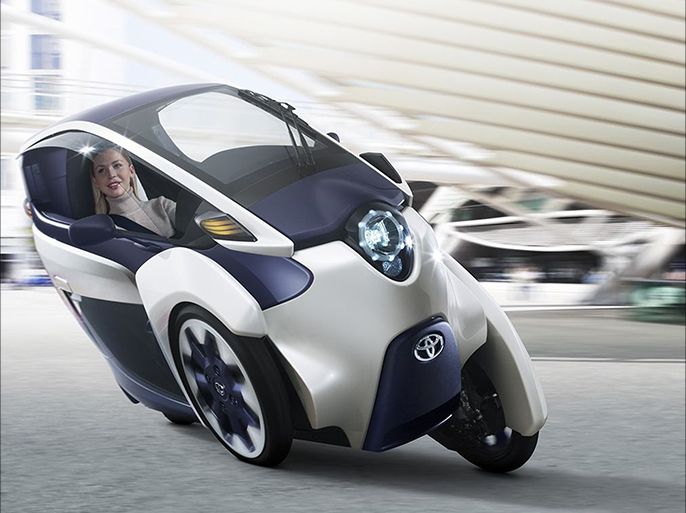تويوتا i-Road الكهربائية .. سيارة مدن المستقبل