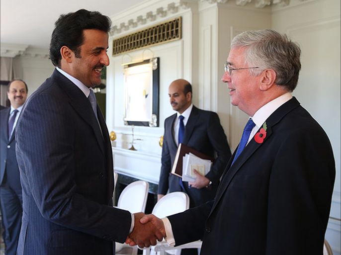 سمو الأمير يستقبل وزيري الداخلية والدفاع في المملكة المتحدة - وكالة الأنباء القطرية