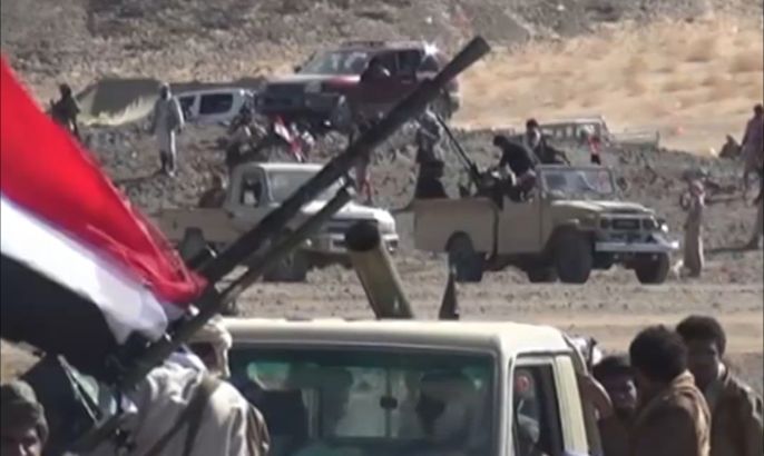 مسلحون قبليون يحتشدون جنوب مأرب للتصدي للحوثيين