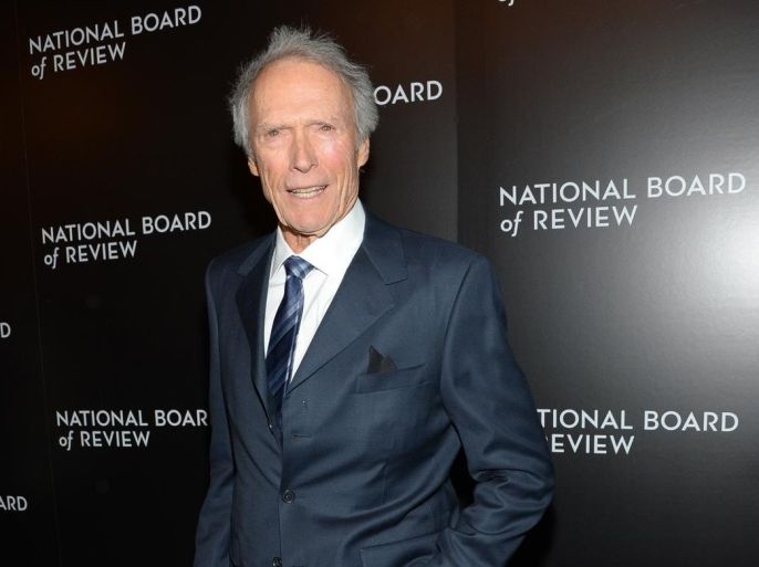 FILE - In this Tuesday, Jan. 6, 2015 file photo, Clint Eastwood arrives at the National Board of Review Awards Gala at Cipriani 42nd Street in New York. Ricahrd Linklater’s 12-year commitment to the coming-of-age tale “Boyhood” has continued to pay off with a coveted nomination from the Directors Guild of America—his first—, the organization announced Tuesday, Jan. 13, 2015. Also nominated for their outstanding achievement in directing were first-time nominee Wes Anderson for the whimsical “Grand Budapest Hotel,” Alejandro González Inarritu for his dark show business comedy “Birdman,” Morten Tyldum for his Alan Turing biopic “The Imitation Game,” and Eastwood for his fact-based wartime drama “American Sniper.” Photo by Evan Agostini/Invision/AP, File)