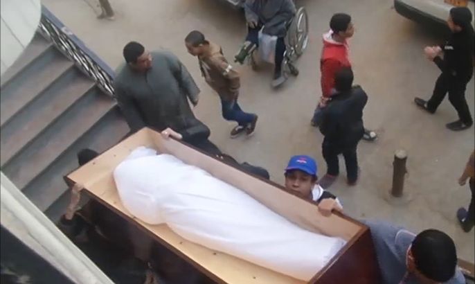 تشييع جثمان الشيخ عماد بالقاهرة