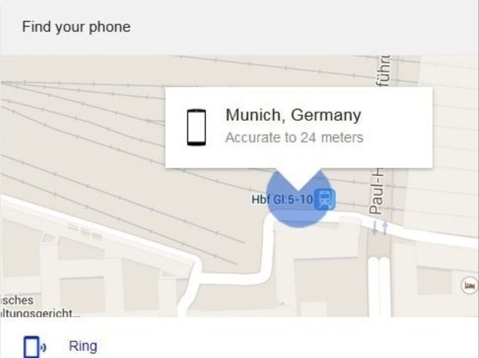 محرك بحث غوغل يخبرك بموقع هاتفك