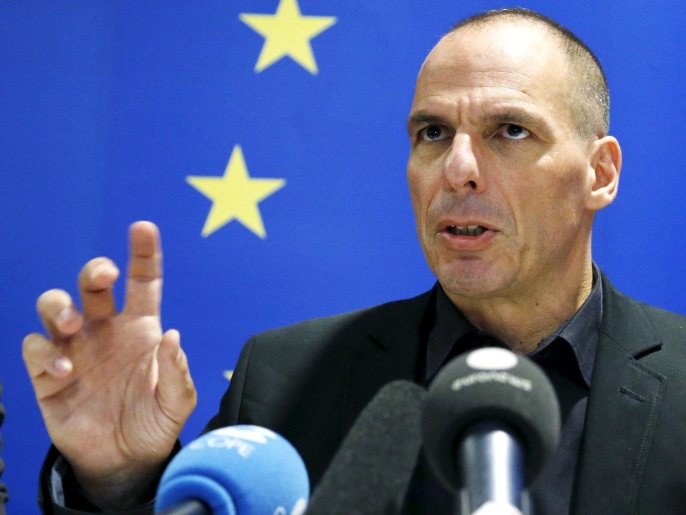 ‪فاروفاكيس: مقترحات الدائنين تنذر بمزيد من الإضعاف لاقتصاد اليونان‬ (غيتي/رويترز)