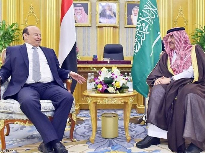 استقبل نائب الملك السعودي الأمير في جدة مساء الثلاثاء الرئيس اليمني عبد ربه منصور هادي حيث جرى بحث الأوضاع في الجمهورية اليمنية خصوصا ما يتعلق بالوضع الميداني.