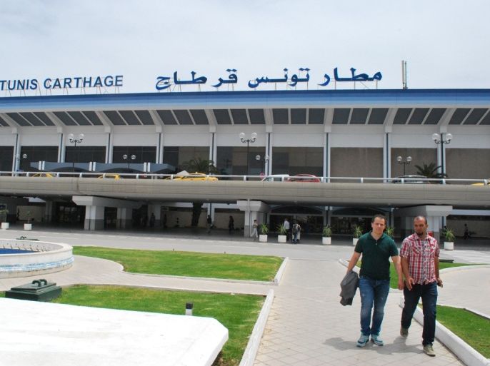 مطار تونس قرطاج العاصمة تونس أكتوبر تشرين الأول 2015