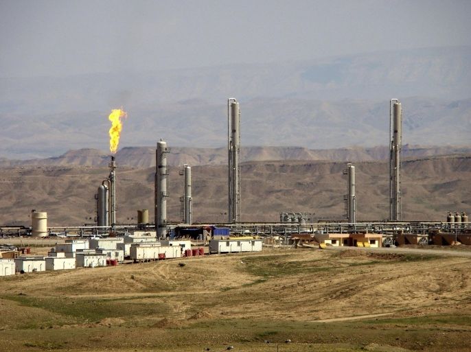 An undated handout photo shows a Dana Gas plant in Iraqi Kurdistan. Privately owned Dana Gas, headquartered in the emirate of Sharjah, failed on October 31, 2012, to repay its five-year sukuk on maturity. The firm has been hit by delays in recovering revenues from operations in Egypt and Iraq's Kurdistan. Yields on some firms' outstanding Islamic bonds, known as sukuk, dropped to fresh record lows as investors continued pouring money into them. Other companies laid plans for new issues of sukuk. REUTERS/Dana Gas/Handout (IRAQ - Tags: BUSINESS ENERGY) NO SALES. NO ARCHIVES. FOR EDITORIAL USE ONLY. NOT FOR SALE FOR MARKETING OR ADVERTISING CAMPAIGNS. THIS IMAGE HAS BEEN SUPPLIED BY A THIRD PARTY. IT IS DISTRIBUTED, EXACTLY AS RECEIVED BY REUTERS, AS A SERVICE TO CLIENTS