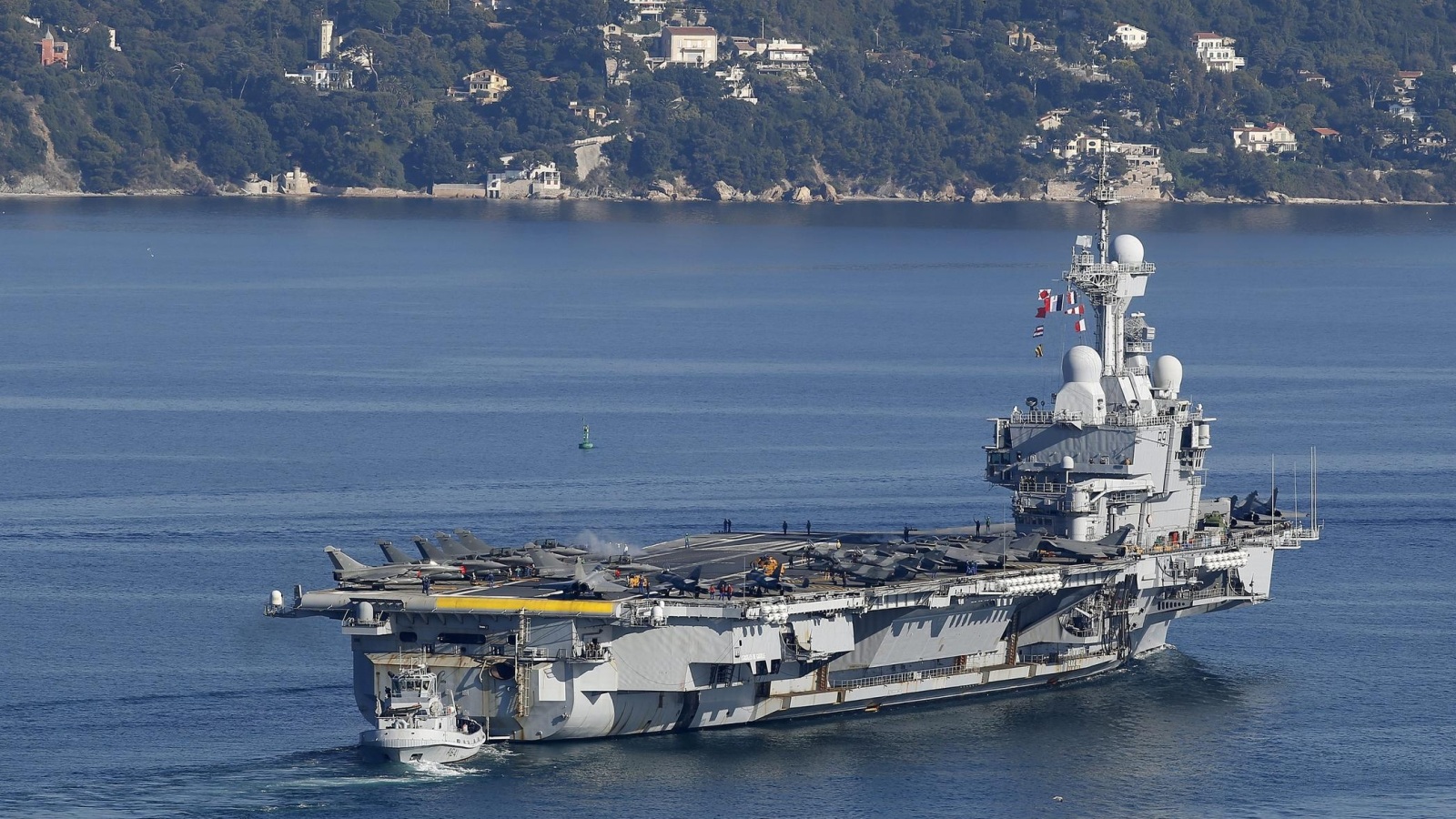 فرنسا حركت حاملة الطائرات شارل ديغول إلى شرق المتوسط لقصف تنظيم الدولة بالأراضي السورية(الأوروبية)