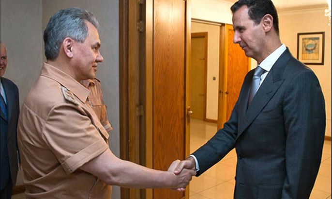 محادثات في دمشق بين الرئيس السوري ووزير الدفاع الروسي تناولت التعاون العسكري