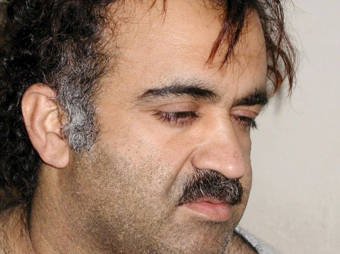 Khalid Sheikh Mohammed is shown during his arrest, in this file picture taken March 1, 2003. To match Exclusive USA-TORTURE/KHAN. REUTERS/U.S. News & World Report/Handout via Reuters/Files ATTENTION EDITORS - THIS PICTURE WAS PROVIDED BY A THIRD PARTY. REUTERS IS UNABLE TO INDEPENDENTLY VERIFY THE AUTHENTICITY, CONTENT, LOCATION OR DATE OF THIS IMAGE. FOR EDITORIAL USE ONLY. NOT FOR SALE FOR MARKETING OR ADVERTISING CAMPAIGNS. THIS PICTURE IS DISTRIBUTED EXACTLY AS RECE