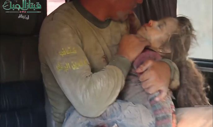 فيديو عن قتلى القصف الروسي على ريف حلب