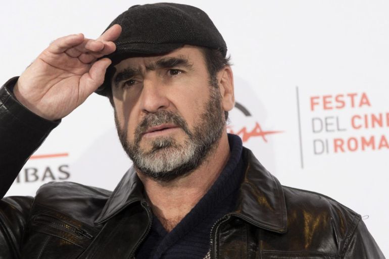 French former football player and actor Eric Cantona arrives for the screening of the movie 'Les Rois Du Monde' at the 10th Rome Film Festival, in Rome, Italy, 19 October 2015. The festival runs from 16 to 24 October.