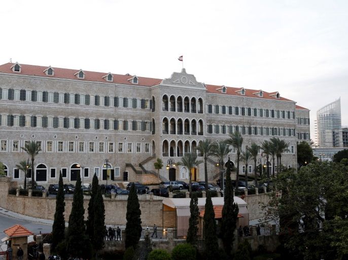 A general view shows the government palace in Beirut, Lebanon March 12, 2016. REUTERS/Mohamed Azakir