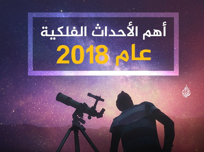 أهم الأحداث الفلكية عام 2018