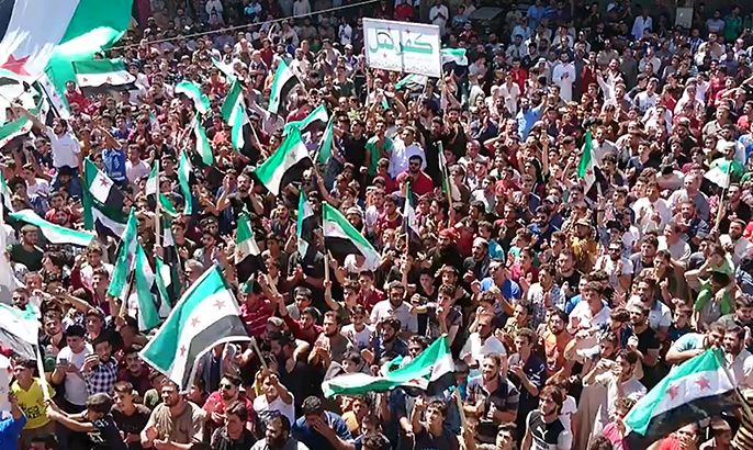 مظاهرات تجوب الشمالي السوري