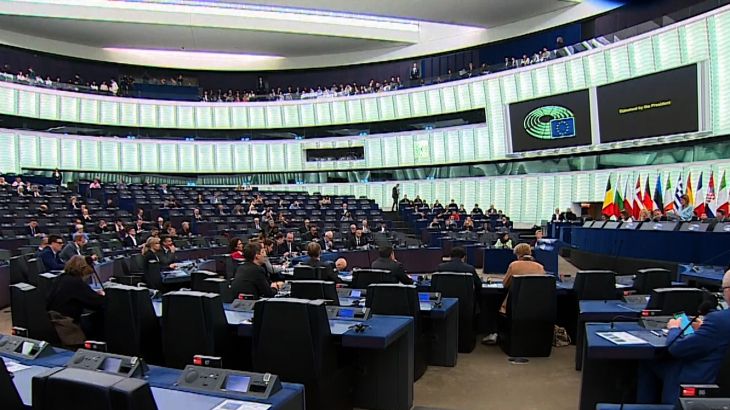 نواب بالبرلمان الأوروبي يطالبون بمعاقبة إسرائيل على جرائمها في غزة