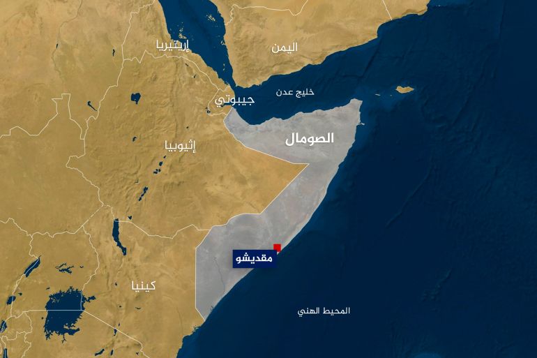 خريطة - خارطة الصومال