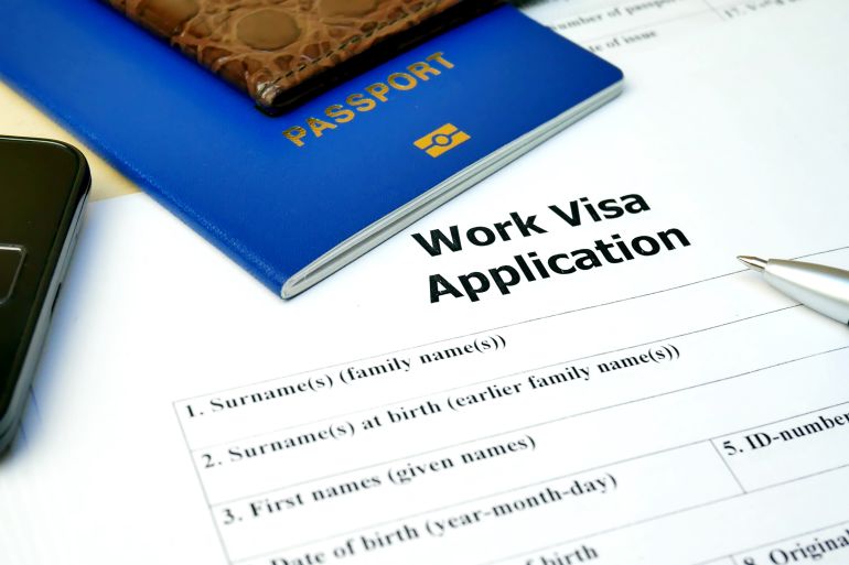 Work Visa application