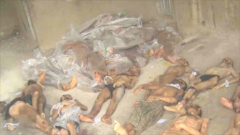 جثث معتقلي النظام السوري من مختلف الطوائف