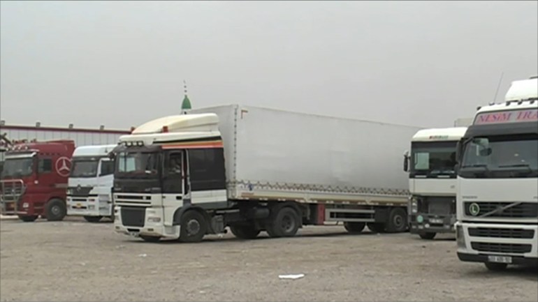 سائقو الشاحنات التركية إلى بغداد.. طريق المخاطر