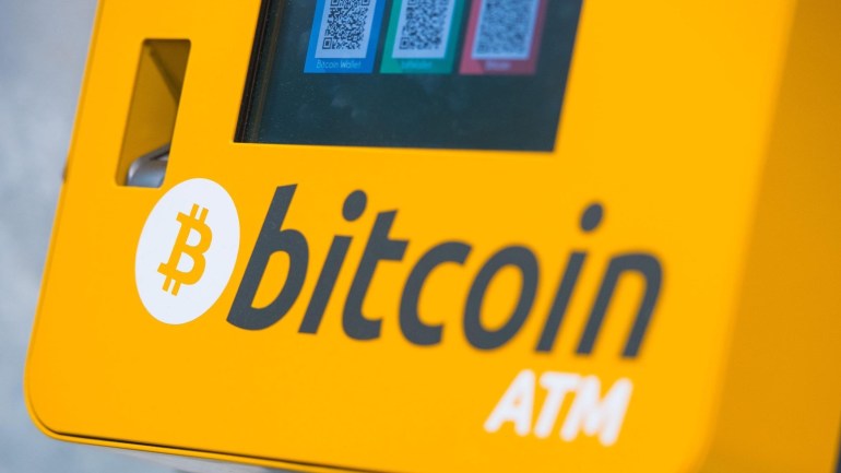 File - This is a Oct. 16, 2015 file photo of a Bitcoin ATM. An Australian man long thought to be associated with the digital currency Bitcoin has publicly identified himself as its creator. BBC News said Monday, May 2, 2016 that Craig Wright told the media outlet he is the man previously known by the pseudonym Satoshi Nakamoto. The computer scientist, inventor and academic says he launched the currency in 2009 with the help of others. (Dominic Lipinski/PA via AP, File) UNITED KINGDOM OUT