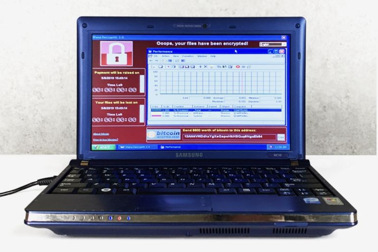 a laptop infected with six of the world's most dangerous computer viruses is up for auction. the bid is exceeding more than 1.2 million USD