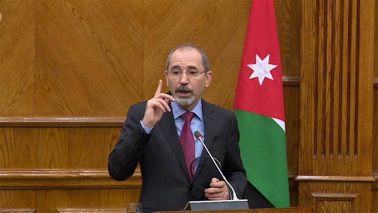 Le ministre jordanien des Affaires étrangères Ayman Safadi
