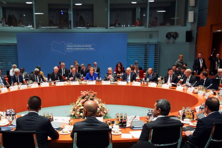 General view of the Libya summit in Berlin, Germany, January 19, 2020. REUTERS/Hannibal Hanschke/Pool