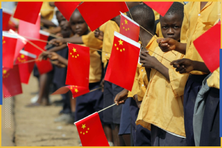 تعتبر الولايات المتحدة والغرب عامة علاقة الصين بإفريقيا شكلًا جديدًا من أشكال استعمار طالما استغلت فيه الصين موارد إفريقيا من المعادن والطاقة لصالح دفع نموها الاقتصادي للأمام بطريقة أسرع