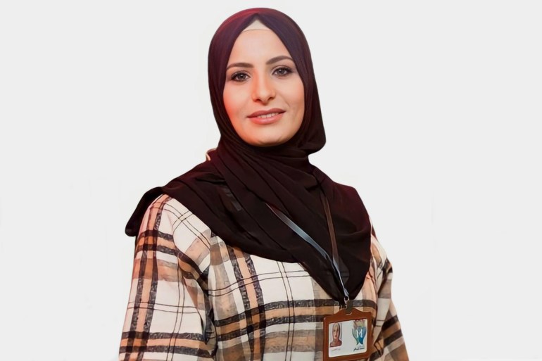 La formatrice en compétences de vie et en développement humain, Nour Al-Amiri (Al Jazeera)