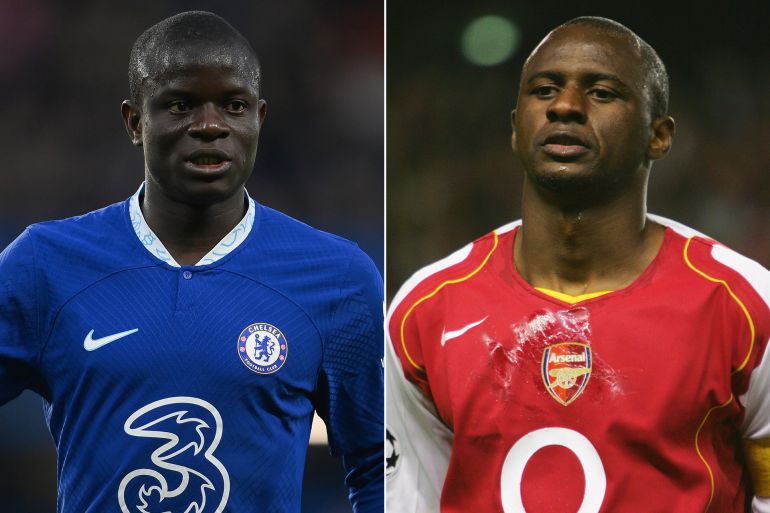 Patrick Vieira N'Golo Kante