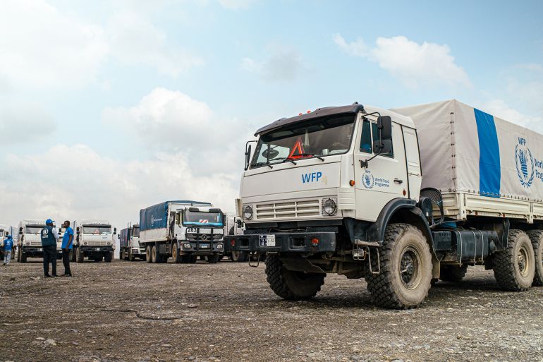 Sudan, Monday 12 November 2024 WFP Convoys heading from Port Sudan to Zamzam, Kadugli and Dilling to deliver lifesaving food aid to conflict affected communities. Photo: ©WFP/Abubakar Garelnabei