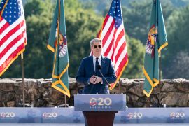 US Secretary of Treasury Scott Bessent speaks during a press conference at the close of the G20 Finance Ministers and Central Bank Governors’ meeting on its final day in Asheville, North Carolina, on September 1, 2026.