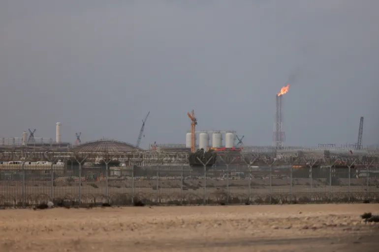 منشآت تشغيلية تابعة لشركة قطر للطاقة بمدينة رأس لفان الصناعية